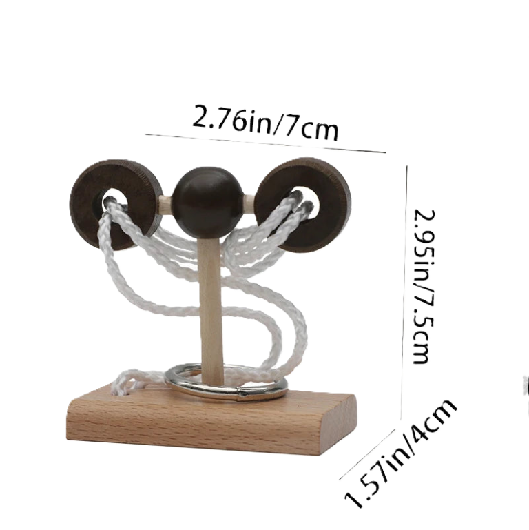 Wooden Rope Puzzles