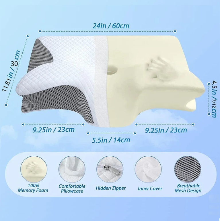 All4U Memory Foam Cervical Pillow