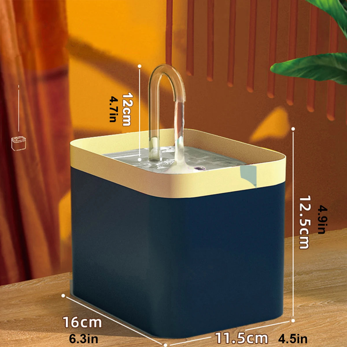 All4U 1.5L Cat Water Fountain