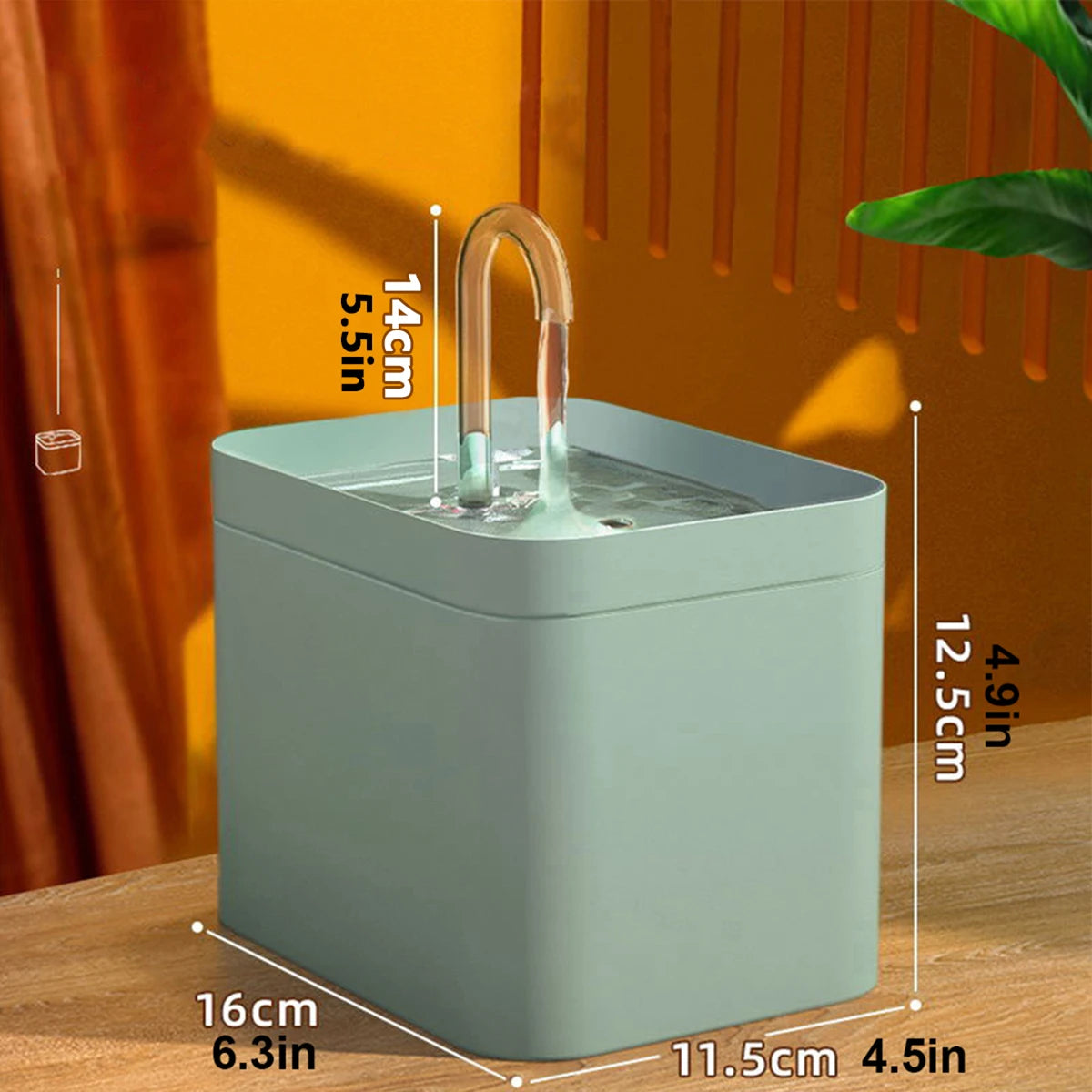 All4U 1.5L Cat Water Fountain