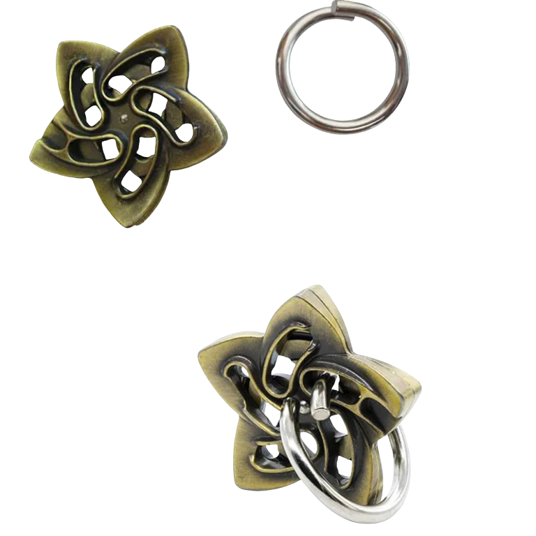 All4U 3 Pcs Metal Puzzles Set