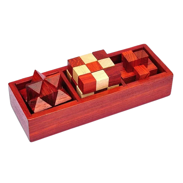 Luban Lock Puzzle Set