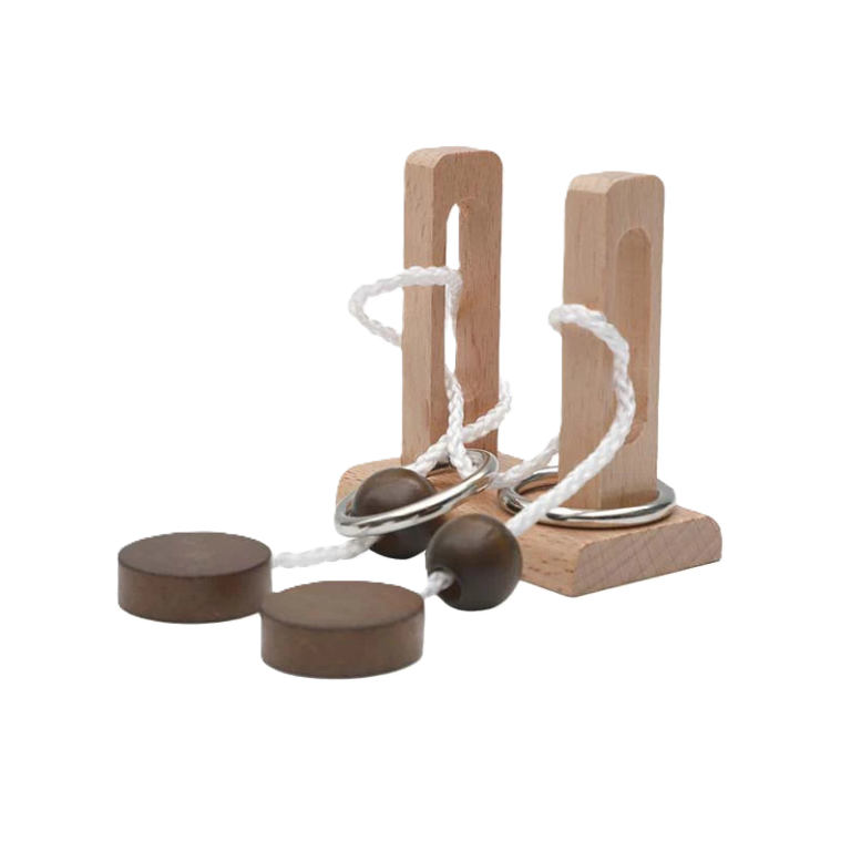 Wooden Rope Puzzles