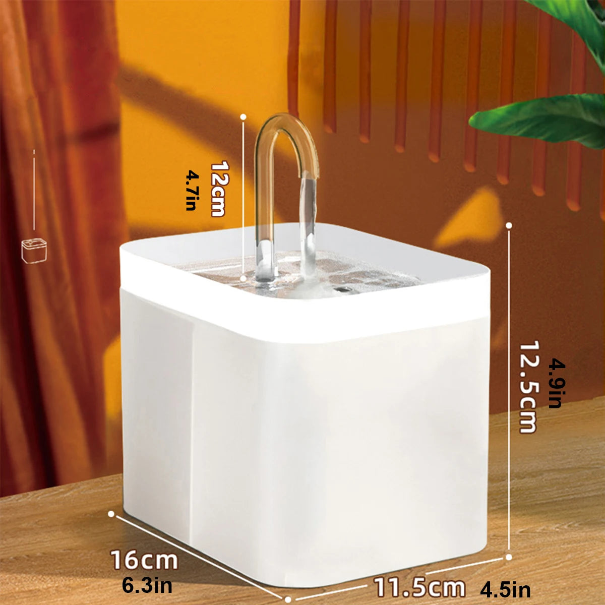 All4U 1.5L Cat Water Fountain