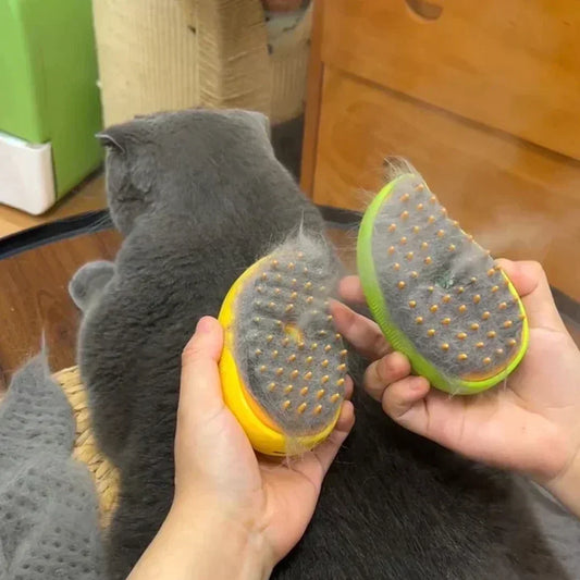 All4U Electric Steamy Brush for Pets
