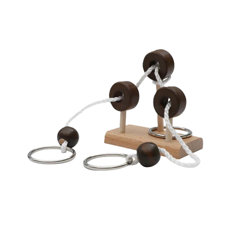 Wooden Rope Puzzles